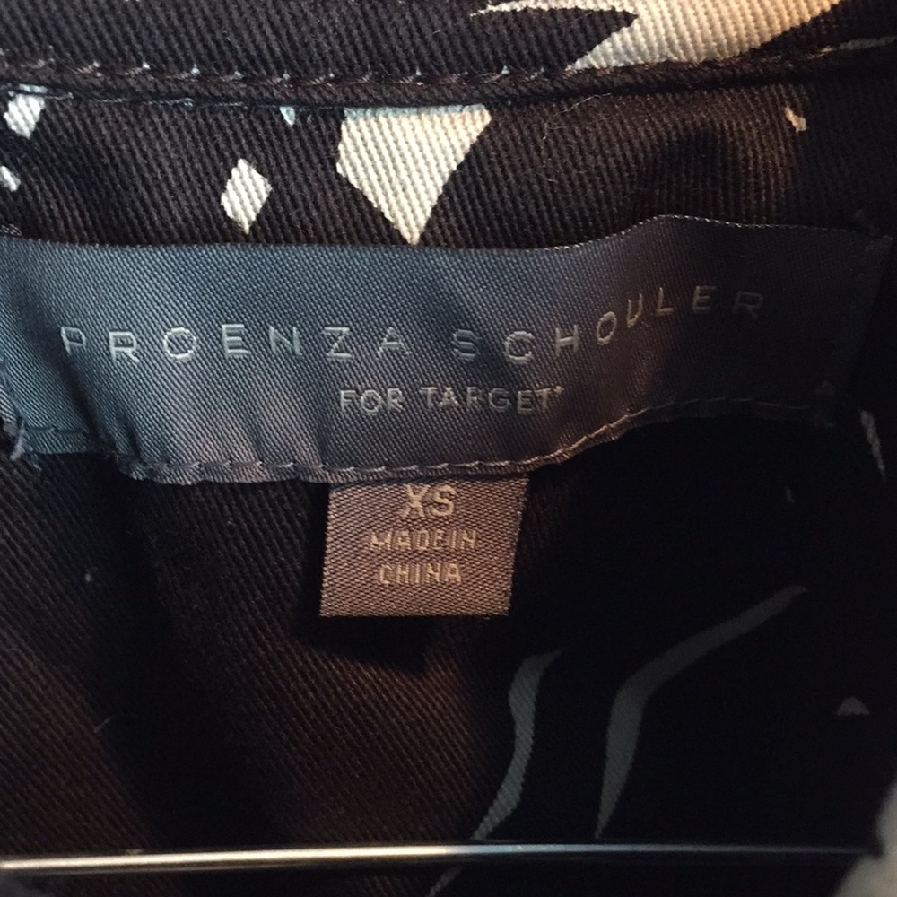 Denim black & white short jacket - Picture 2 of 3